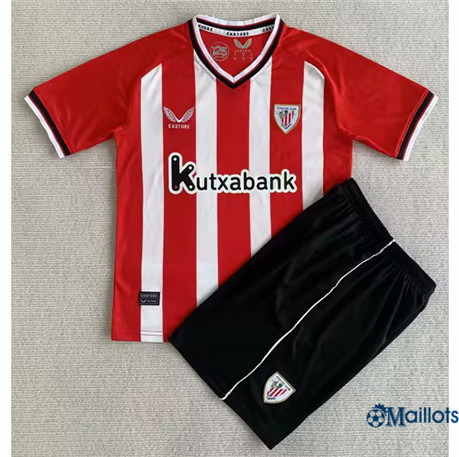 Grossiste Maillot football Athletic Bilbao Enfant Domicile 2023-2024