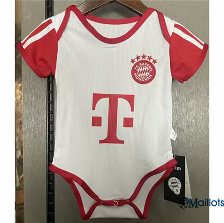 Grossiste Maillot foot Bayern Munich Baby Domicile 2023-2024