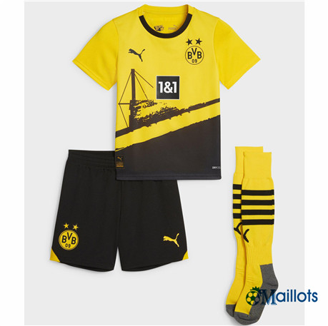 Grossiste Maillot football Borussia Dortmund Enfant Domicile 2023-2024