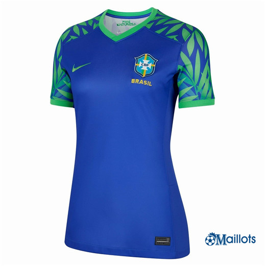 Grossiste Maillot football Brésil Femme Exterieur 2023-2024