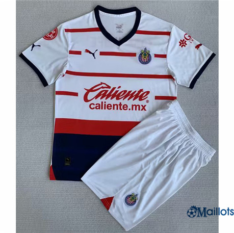 Grossiste Maillot football Chivas Enfant Exterieur 2023-2024