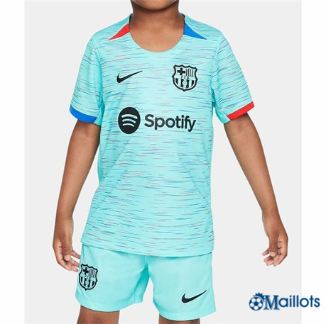 Grossiste Maillot foot FC Barcelone Enfant Third 2023-2024