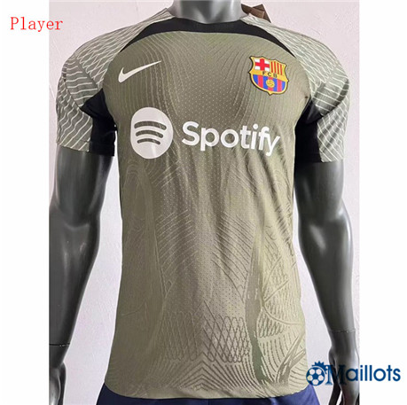 Grossiste Maillot foot FC Barcelone Player Training Vert 2023-2024