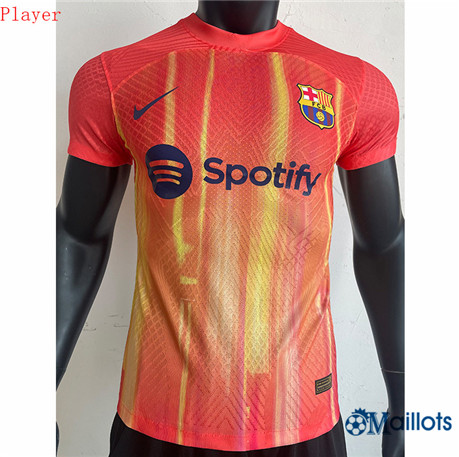 Grossiste Maillot foot FC Barcelone Player Rouge 2023-2024