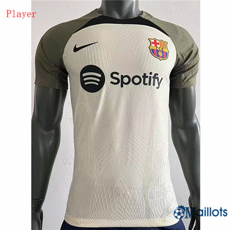 Grossiste Maillot football FC Barcelone Player Training Blanc 2023-2024