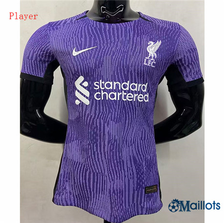 Grossiste Maillot football FC Liverpool Player Violet 2023-2024
