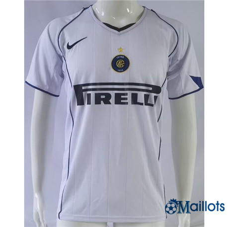Grossiste Maillot football Retro Inter Milan Exterieur 2004-05