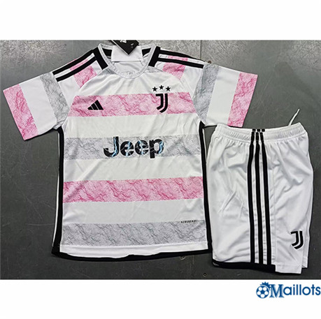 Grossiste Maillot foot Juventus Enfant Exterieur 2023-2024