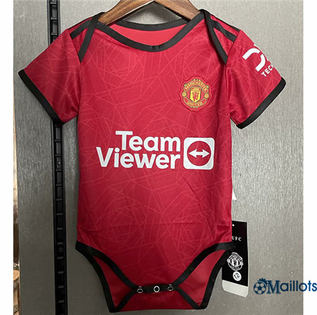 Grossiste Maillot football Manchester United Baby Domicile 2023-2024