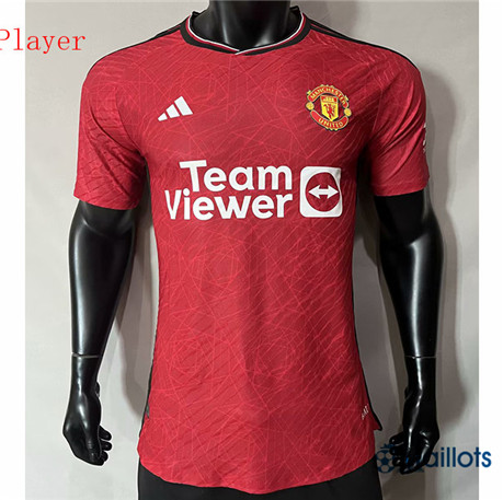 Grossiste Maillot foot Manchester United Player Domicile 2023-2024