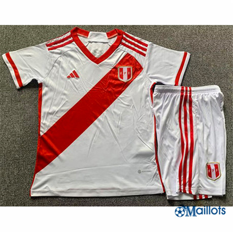 Grossiste Maillot football Pérou Enfant Domicile 2023-2024