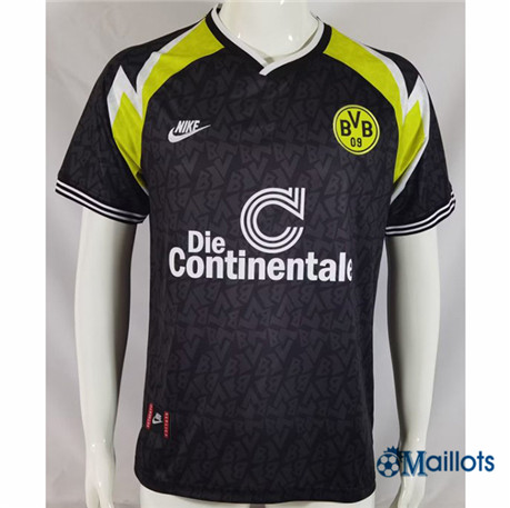 Grossiste Maillot foot Rétro Borussia Dortmund Exterieur 1995-96