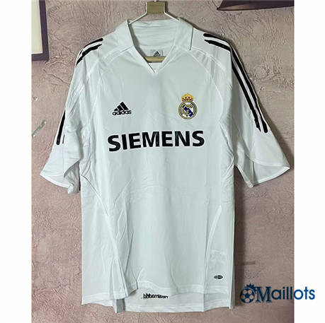 Grossiste Maillot foot Rétro Real Madrid Domicile 2005-06