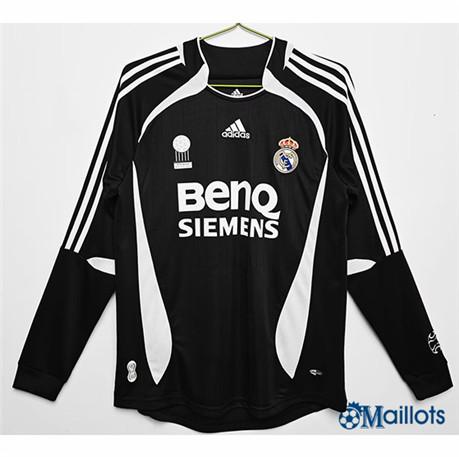 Grossiste Maillot football Rétro Real Madrid Third Manche Longue 2006-07