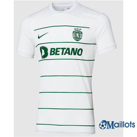 Grossiste Maillot foot Sporting Lisbon Exterieur 2023-2024