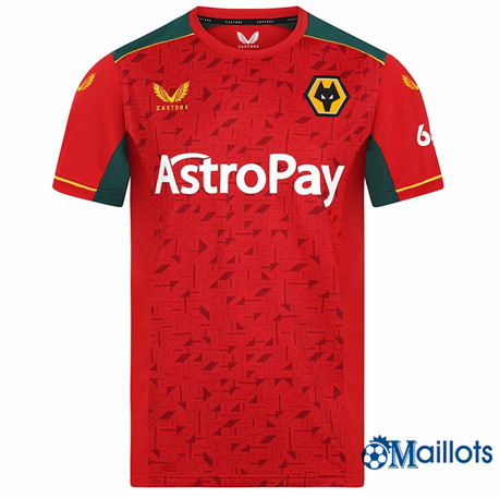 Grossiste Maillot foot Wolves Exterieur 2023-2024