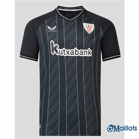 Classique omaillots Maillot Foot Athletic Bilbao Gardien de but Domicile Noir 2023-2024 om50