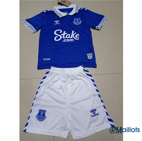Nouveau omaillots Maillot Foot Everton Enfant Domicile 2023-2024 om188