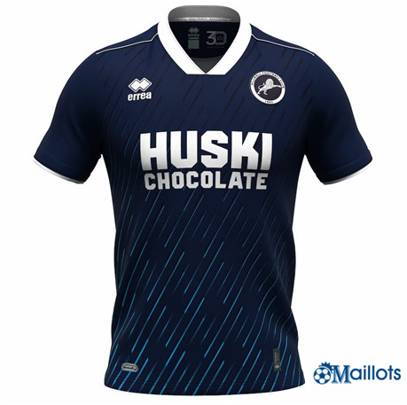 Classique omaillots Maillot Foot Millwall Domicile 2023-2024 om105
