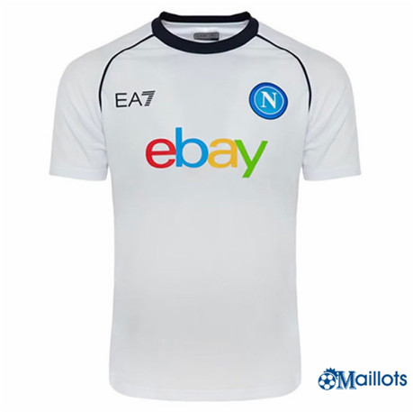Mode ‎ omaillots Maillot Foot SSC Napoli Blanc 2023-2024 om137