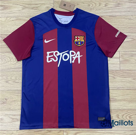 Maillot football FC Barcelone Domicile joint edition 2023-2024 OM3112