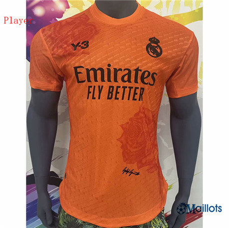Maillot football Real Madrid Y3 Player Orange 2024-2025 OM3142