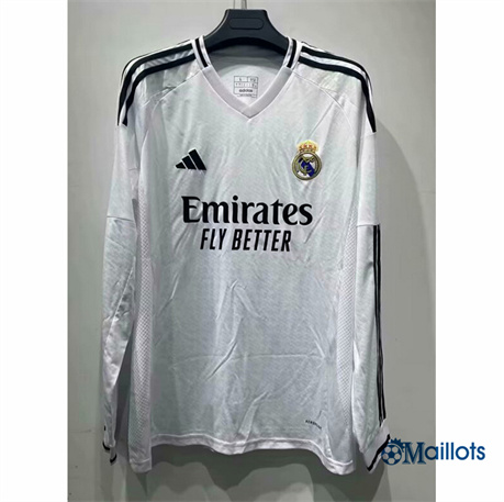 Maillot football Real Madrid Domicile Manche Longue 2024-2025 OM3144