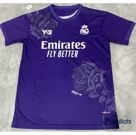 Maillot football Real Madrid Y3 Violet 2024-2025 OM3146