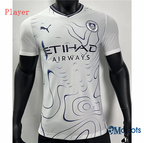 Maillot football Manchester City Player Blanc 2024-2025 OM3189