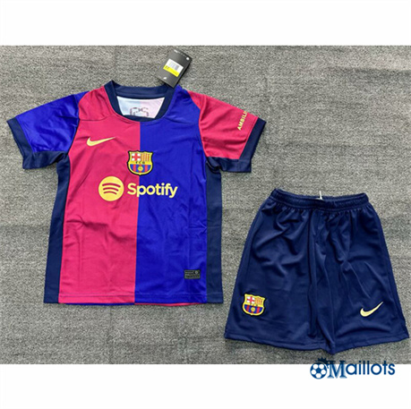 Maillot foot FC Barcelone Enfant Domicile 2024-2025 OM3334