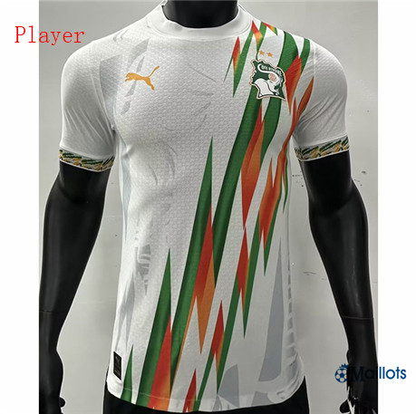Maillot football Côte-d\'Ivoire Player Édition spéciale Blanc 2023-2024 OM3502