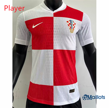 Maillot football Croatie Player Domicile 2024-2025 OM3619