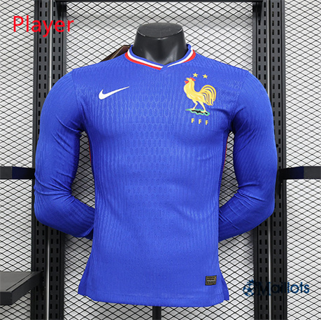Maillot football France Player Domicile Manche Longue 2024-2025 OM3633