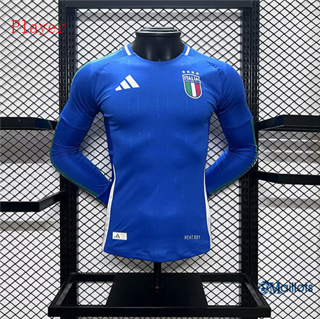 Maillot football Italie Player Domicile Manche Longue 2024-2025 OM3643