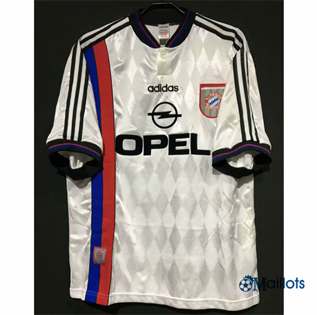Maillot football Retro Bayern Munich Exterieur 1996-98 OM3695