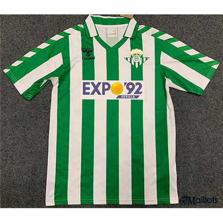 Maillot football Retro Real Betis Domicile OM3716