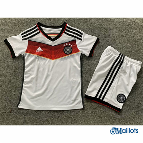 Maillot football Retro Allemagne Enfant Domicile 2014-15 OM3734