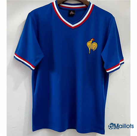 Maillot football Retro France Domicile 1971 OM3752