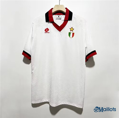 Maillot football Retro Milan AC Ligue des champions1993-94 OM3816