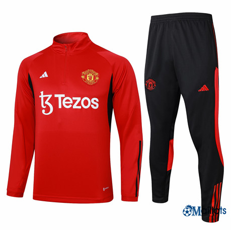 Survetement Manchester United Enfant & Junior kit rouge 2024-2025 OM3881