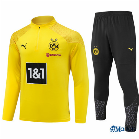 Survetement Borussia Dortmund Homme jaune 2024-2025 OM3904