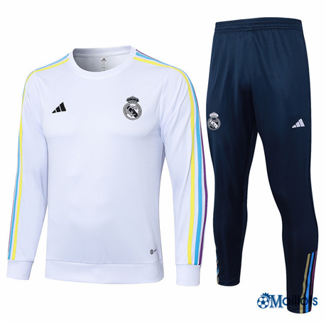 Survetement Real Madrid Homme Blanc 2024-2025 OM3936