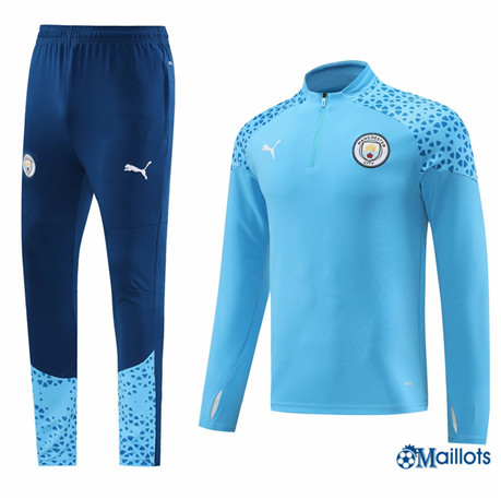 Survetement Manchester City Homme bleu ciel 2024-2025 OM3975