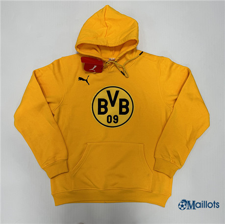 Sweat A Capuche Borussia Dortmund jaune 2024-2025 OM4048