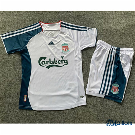 Maillot foot Rétro FC Liverpool Enfant Exterieur 2006-07