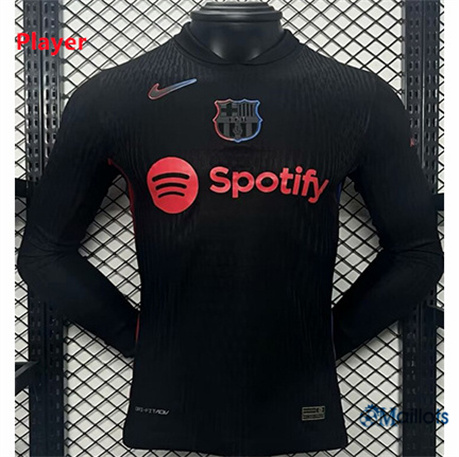 Maillot foot FC Barcelone Player Exterieur Manche Longue 2024-2025