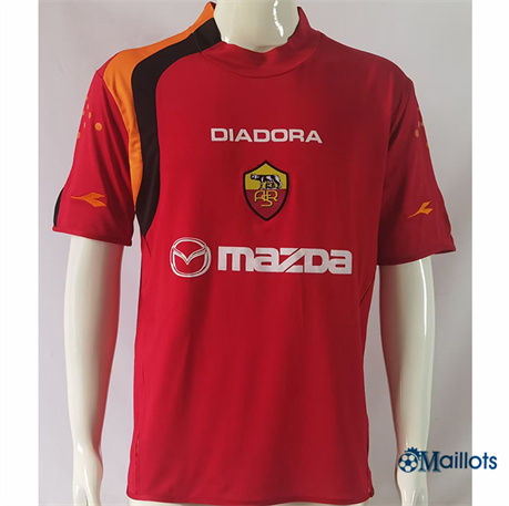 Maillot foot Rétro AS Roma Domicile 2004-05