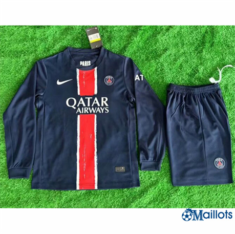 Maillot football PSG Enfant Domicile Manche Longue 2024-2025