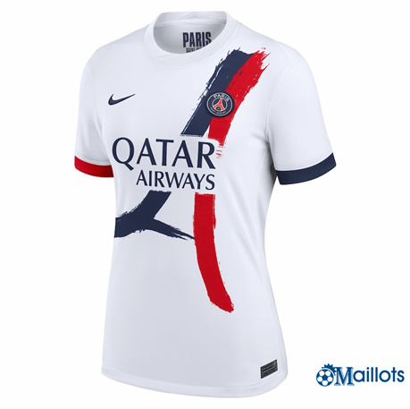 Maillot football PSG Femme Exterieur 2024-2025