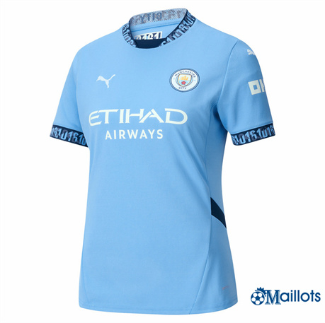 Maillot football Manchester City Femme Domicile 2024-2025